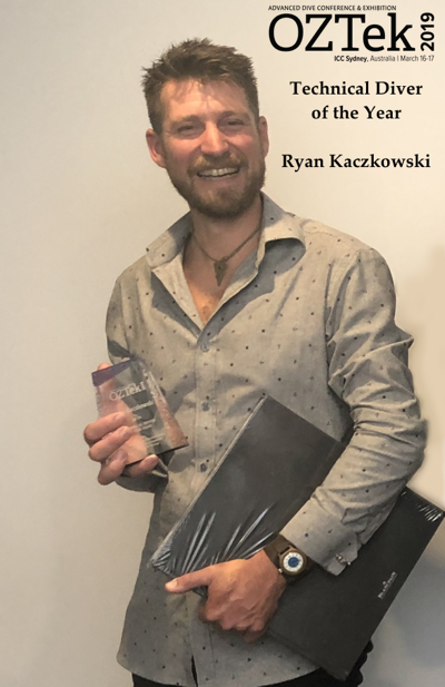 Ryan Kaczkowski - 2019 Technical Diver of the Year